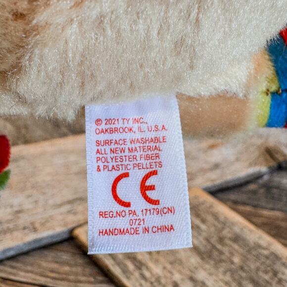 NWT-Pair of 2021 TY Beanie Boos, Ramsey the UniLion & Jamal the Camel, 6", Plush - Picture 11 of 11